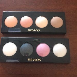 Two creme shadow pallets